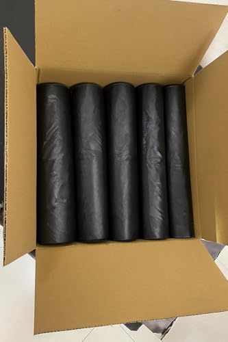 Delmon Trash Bags - 150 Bags / 10 Rolls Carton - 70 Gallons - Thick and Heavy Duty Trash Bag for Commercial, Home & Kitchen Use,Fits Toter Curbside Bins - W 43”, L 48”, Thickness 0.87MIL