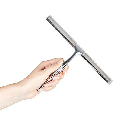 Better Living Products Deluxe Squeegee, 10-Inch, Chrome (Pack of 6) - color: Chrome, size: 10 inch (Pack of 6)