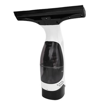 Window Vacuum Squeegee Cordless Electric Cleaner 2200mAh White – Powerful Automatic Water Absorption, Anti - Fog & Condensation, Easy Use for Glass, Mirrors & Tiles