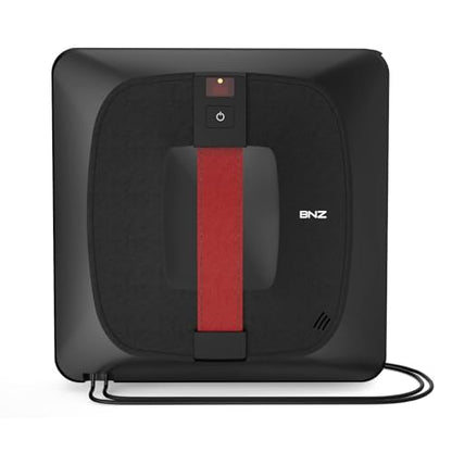 BNZ Window Cleaning Robot, Nexus Ultra, Black, Robotic Vacuum Cleaner for Windows, Mirrors, Shower Doors