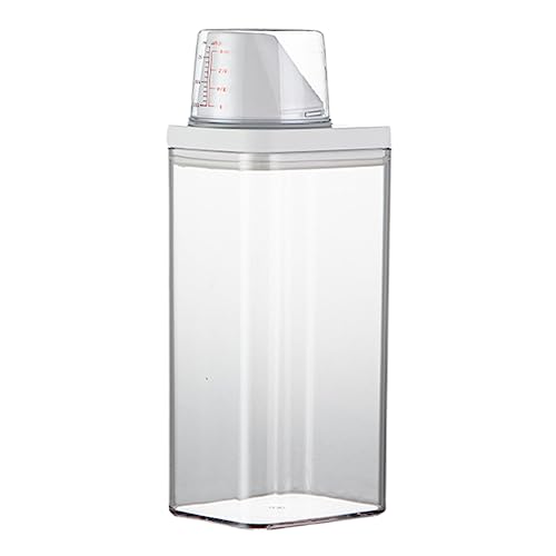 Multi-Purpose Liquid Dispenser - Spill-Proof Silicone Seal for Fabric Softener, Dish Soap & Laundry Storage (L) - color: L