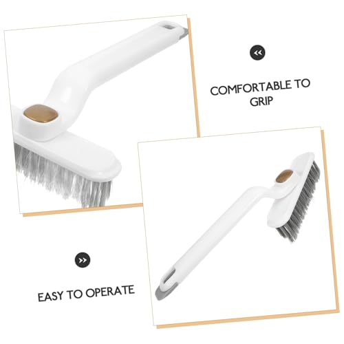 Zerodeko 2pcs Rotatable Gaps Cleaning Brushes for and Corners Ergonomic Groove Cleaner Tools Lightweight and Portable Crevice Brushes for Cleaning