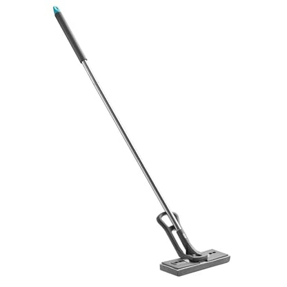 VEVOR Sponge Mop, High-Density PU Sponge Mop with 1 Pcs Sponge Mop Replacement, Easy to Squeeze Sponge Mop with Hook & Loop for Head Change, Fit for Various Floors’ Cleaning