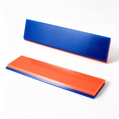 NEWISHTOOL 2 Pack Rubber Squeegee (8-Inch Replacement Blade, No Handle) | Window Tint Squeegee for Water Removal, Windshield Rear Back Glass Cleaning, PPF Installing and Window Film Application - size: 8-Inch Replacement Blade, No Handle