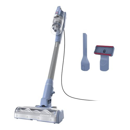 Bissell PowerClean Corded Stick Vacuum, Tangle-Free Brush Roll, Self-Standing, Bright Headlights, HEPA Filtration, Crevice & Upholstery Tools Included, 4214K - style: PowerClean Corded