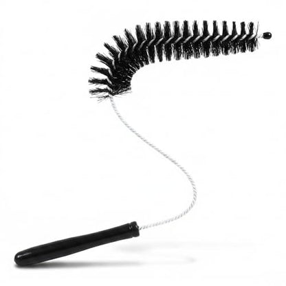 Deflecto Flexible Appliance Brush 20" Long, Dryer Vent, Refrigerator and AC Coils - Bendable Wire Brush for Lint, Dust & Debris, Hard-to-Reach Vents, Crevices, Essential Home Maintenance Tool