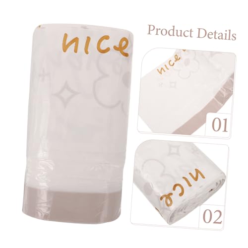 60Pcs Large Capacity Drawstring Trash Bags Thick Reinforced Garbage Bags for Home Kitchen Leak Resistant Handheld Pouches