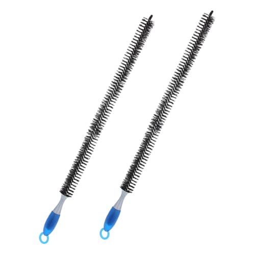 Luxshiny 2pcs Engine Cleaning Brush Heavy Duty Flexible for Dryer Vent Lint Trap Condenser Coil Cleaning