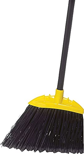 Rubbermaid Commercial Products Executive Series Lobby Broom, Vinyl Handle, Black, for Professional/Janitorial Cleaners, Light-Duty Industrial Cleaning/Sweeping of Indoor Floors/Hardwoods