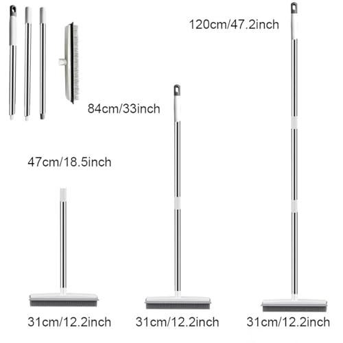 Broomwiz Pet Hair Removal, Broomwiz Carpet Scrubber, Petibo Pet Broom, Multifunctional Rubber Cat and Dog Hair Brooms (1 Pcs) - color: 1 Pcs