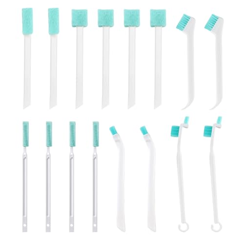 16 Pcs Crevice Cleaning Brush Set, Small Brushes for Tight Spaces, Humidifier Brush, Household Cleaning Tools for Home Appliances
