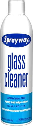 Sprayway Glass Cleaner with Foaming Spray for a Streak-Free Shine for Home and Automotive Use, 19 oz., Pack of 6 - size: 19 Fl Oz (Pack of 6)
