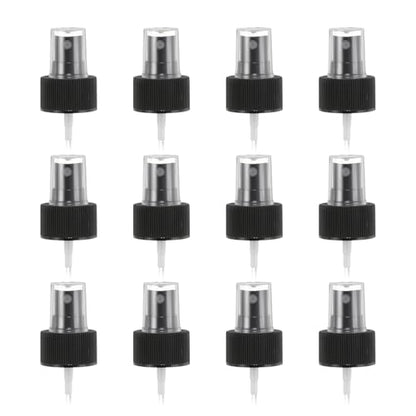 uxcell Spray Top 12Pcs 28/410 Plastic Fine Mist Reusable Replacement Black | Spray Bottle Pump Plastic Top Reusable Replacement for Cosmetic Perfume and Body Sprays Bottle - color: Black, size: 28/410