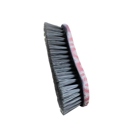Multi-Purpose Heavy Duty Designer Printed Scrub Brush - Pack of 2 (Pink) - color: Pink