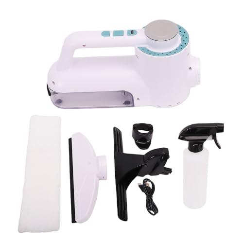 Bewinner Electric Window Cleaner Squeegee | Cordless Handheld Vacuum with Strong Suction for Glass Shower Car