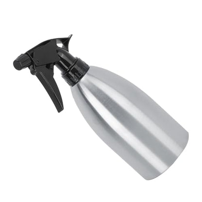 500mL Stainless Steel Watering Spraying Bottle, Adjustable Nozzle Can, Ergonomic Handle for Gardening Kitchen Outdoor Cooking Dishwashing, with ABS Nozzle