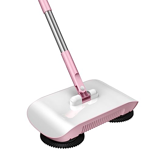 Carpet Sweeper Manual Manual Vacuum Sweeper 2 in 1 Hand Push 180 Degree Rotating Sweeping Mop Crumb Vacuum Cleaner Home Cleaning Tool Style2 - color: Style2