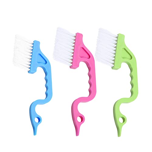 FOMIYES 15pcs Swan Hand-held Cleaning Brush Groove Window Door Kitchen Louver Gap Brush Random Color