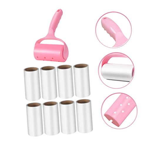 Lint Binding Roller Kit Shaver Lint Remover Fuzz Remover for Dryer Pet Hair Hair Sweeper Portable Sticky Cleaning Rollers for Home