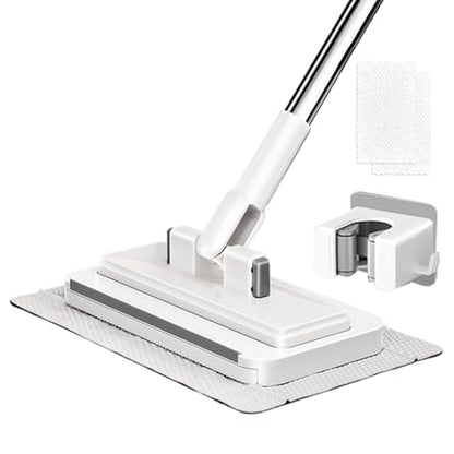 No Wash Mop - Clip Design No Touch Wet Dry Cleaning Tool, Compact Zero Touch Mini Cleaner, Portable Care Device | Home Kitchen Bathroom Living for Home Kitchen Bathroom Living - color: 135cm