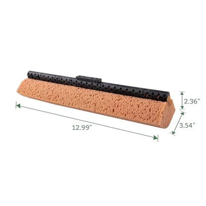 2pcs Absorbent Sponge only for Eyliden F-64 Sponge Mop, Roller Mops Replacement Sponge Head (2 Pack)