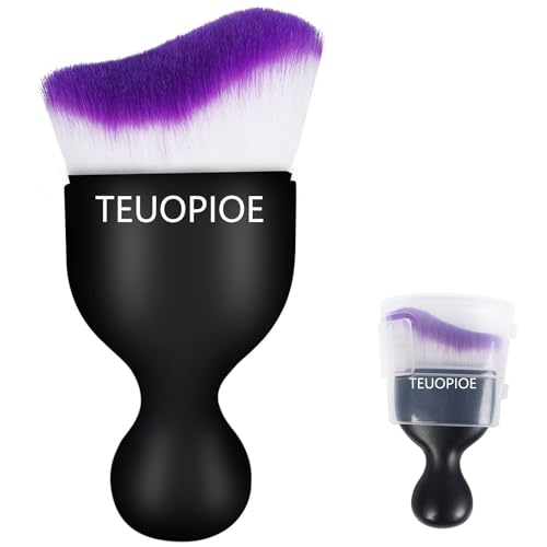 Car Interior Cleaning Brush, Car Duster Interior,Car Detailing Brush Dusting Brush,Car Interior Cleaning Tool, Auto Soft Hair Car Brush,Auto Interior Dust Brush for Air Vents(Purple) - color: Purple