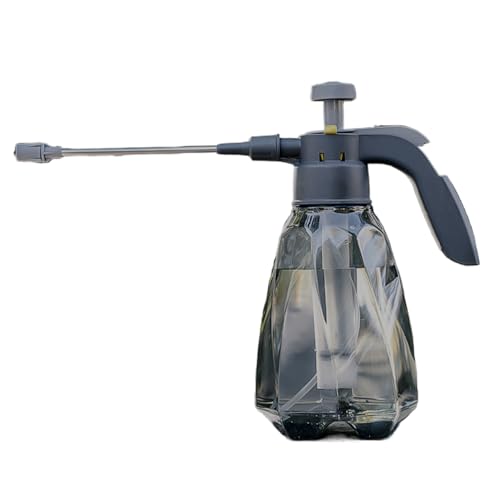 1.5L Plastic Pressurized Pressure Spray Bottle with 360° Adjustable Nozzle Plant Spray Bottle Comfortable Handle for Plants & Cleaning Solutions