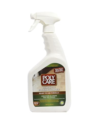 Stone & Tile Floor Cleaner Refill Spray - 32 fl oz - Fresh- Refill for Spray Mops and Spray Bottles - Residue-Free Floor Cleaning Solution for Stone & Tile or Laminate Floors - color: TILE AND STONE