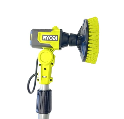 RYOBI ONEAND 18V Cordless TELESCOPING Power Scrubber and Compact Power SCRUBB | PCL1701K