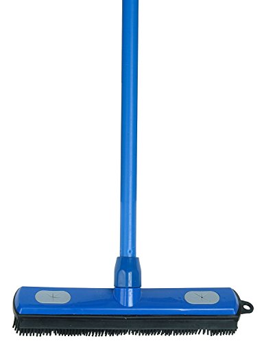 Superior Fur Remover Rubber Broom- 48 Inch Handle