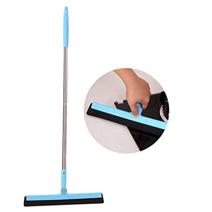 Window Squeegee Glass Wiper Window Cleaning Equipment Window Cleaning Kit Shower Scraper Stainless Steel for Bathroom Mirror Window Car Glass