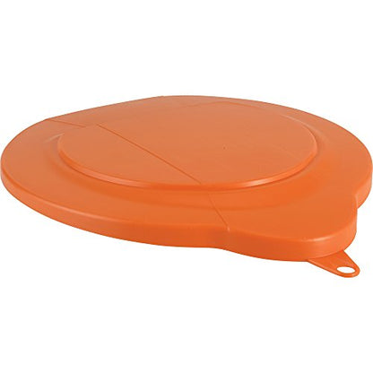 Vikan 56897 Lid,Pail,1.5 gal.,PP,Orange