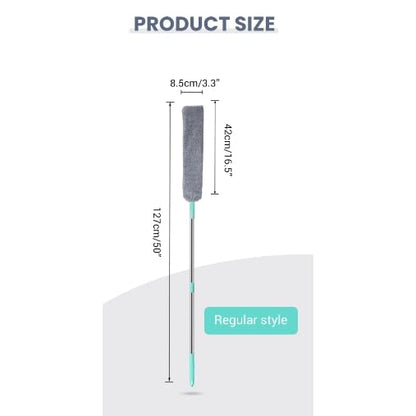 Retractable Gap Dust Cleaner, Extendable Microfiber Duster with Bendable Head, Reusable Washable Gap Duster Cleaning Tool for Home Kitchen Ceiling Blinds Sofa Bed Fridge Under Furniture (Set C) - color: Set C