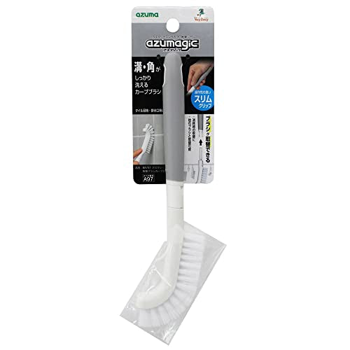 Azuma Industrial BA741 Replacement Brush, Large Curve, Spare Replacement, Brushes Can Be Replaced! Curved Brushes That Wash Grooves and Corners, Professional Recommended, Tile Joints, Drain Outlet, - style: Large Curved Brush