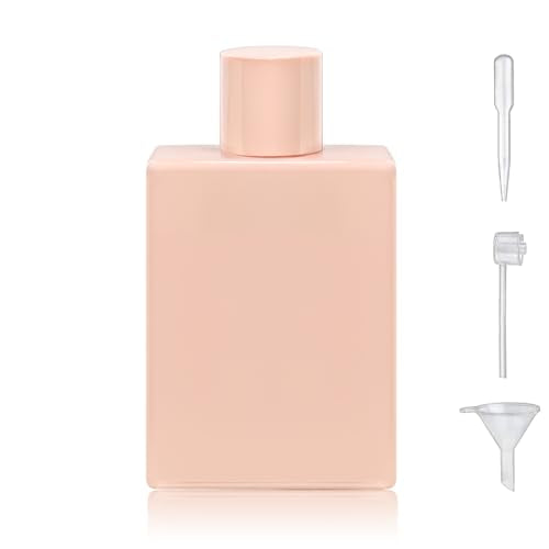 100ml/3.4 Oz Glass Spray Bottle Perfume Atomizer,Empty Refillable Perfume Spray Bottle with 3 Kinds of Dispenser (A5) - style: A5