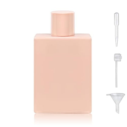 100ml/3.4 Oz Glass Spray Bottle Perfume Atomizer,Empty Refillable Perfume Spray Bottle with 3 Kinds of Dispenser (A5) - style: A5