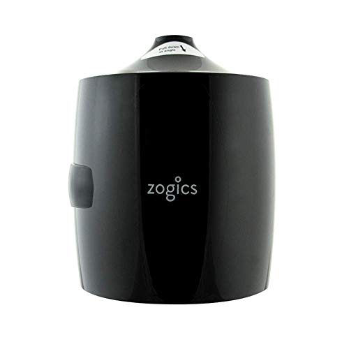 Zogics Wall Mounted Dispenser for Gym Wipes – No-Touch Sanitizing Wipes Dispenser, Mounts Easily to Wall for Quick Access to Disinfecting Wet Wipes (1 Unit) - style: Black