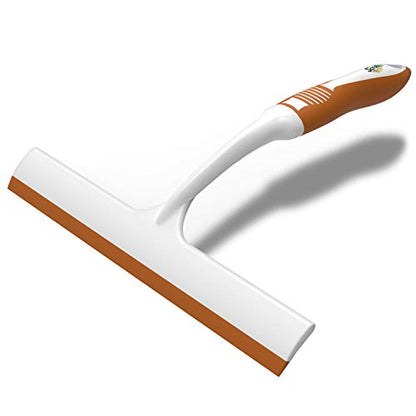 SCRUBIT Window and Shower Squeegee, Lightweight Squeegy Cleaner for Windows, Glass, Car Windshield, and Mirror - Streak Free Cleaning Tool for Shower Doors, Kitchen and Bathroom - size: 1 Count (Pack of 1)