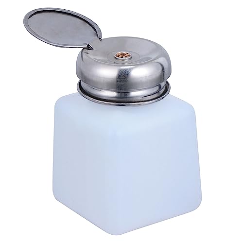 FOMIYES 3pcs Static Press Bottles Squeeze Wash Bottles for Alcohol Refillable Containers for Labs Industry and Daily Use