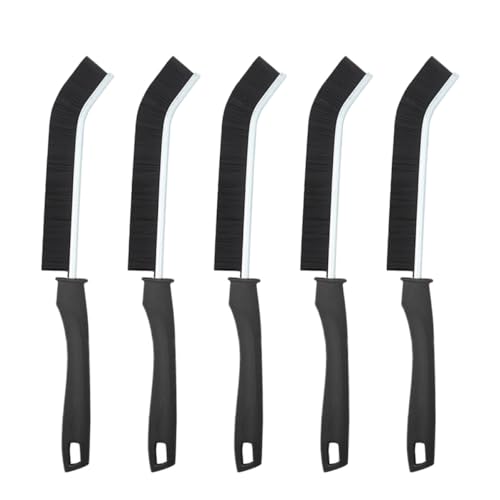 5pcs Hard Bristle Crevice Cleaning Brush Kitchen Tile Grout Sink Brush for Bathroom Household Narrow Gap Dust Removal Tool