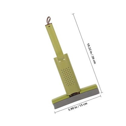 Portable Self-Squeeze Mini Collodion Mop Handheld Folding Sponge Mop for Kitchen Bathroom Floor Cleaning Small Spaces
