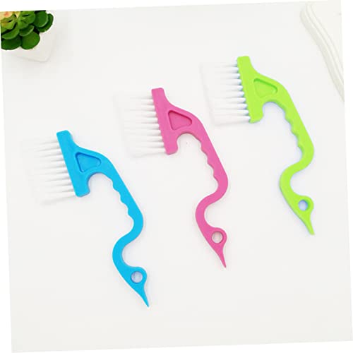 FOMIYES 15pcs Swan Hand-held Cleaning Brush Groove Window Door Kitchen Louver Gap Brush Random Color