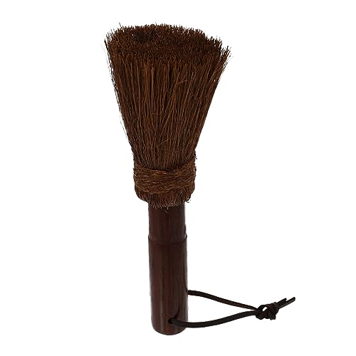 1pc Palm Brush for Efficient Kitchen Cleaning Light Brown Scrub Brush for Dishes Pots Pans and More for Non-Stick Cookware and Versatile Use Kitchen Bathroom and Laundry