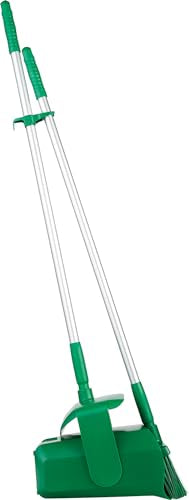 Remco Lobby Dust Pan and Broom Set,Green 62502-1 Each - color: Green