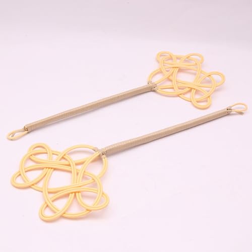 Ciieeo Long Handle Quilt Dust Removal Tool Rattan-Style Rug Fluffer Household Cleaning Duster for Carpet and Bedding Dust Cleaning