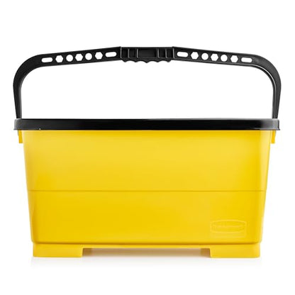 Rubbermaid Commercial Products Glass Cleaning Bucket with Lid, Mop Bucket - style: Bucket + Lid