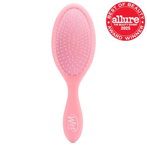 Wet Brush Original Detangler, Pink Drink (Summer Quencher), Ultra-Soft IntelliFlex Bristles Glide Through Tangles, Detangling Hair Brush (Wet & Dry), Women & Men, Limited Edition - color: Summer Pink Drink