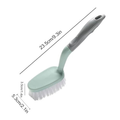Scrub Brush, Cleaning Brush Bristles with Ergonomic Handle Cleaning Shover Scrubber Handheld Cleaning Brushes for Bathroom Shower Kitchen Floor Bathtub