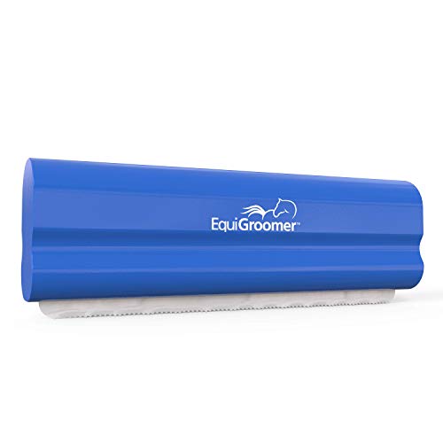 EasyGroomer Deshedding Brush for Dogs & Cats – Undercoat Grooming Tool for Short & Long Hair, Removes Loose Fur & Dirt, Reduces Shedding for Small & Large Pets, Blue - color: Blue, size: 5 Inch
