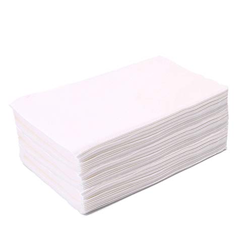 KMAKII Handi Wipe Reusable Cloths - Multi-Purpose Disposable Dish Cloths and Towels, Ultra Absorbent, Fast-Dry, Durable Cleaning Wipes for Kitchen and Home, White, 11.8 x 21 inches, Pack of 80 - color: White